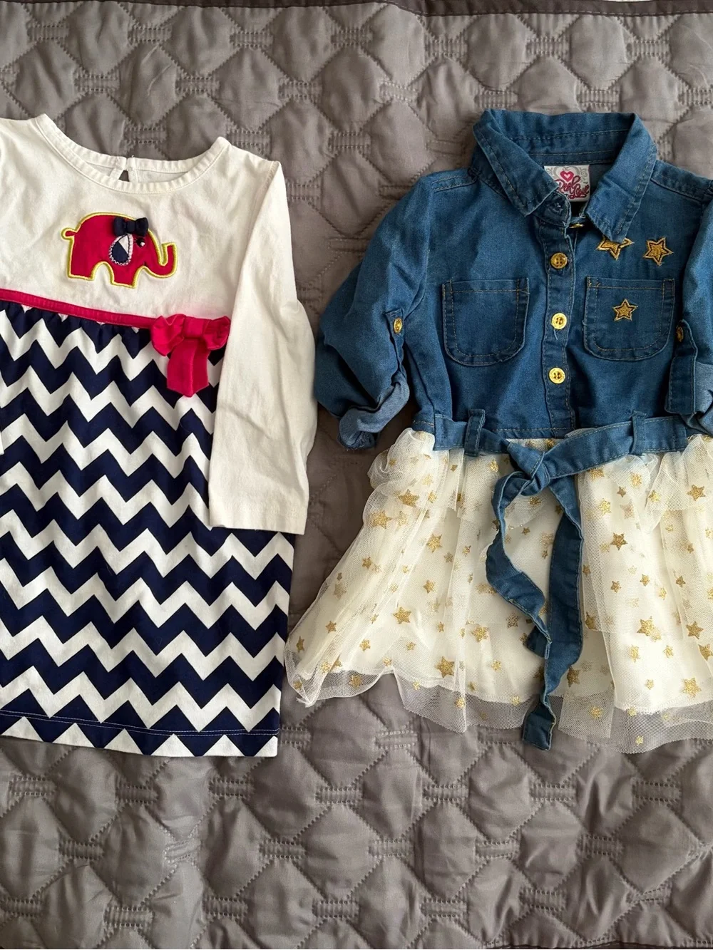 Nursery Rhyme and Real Love dresses